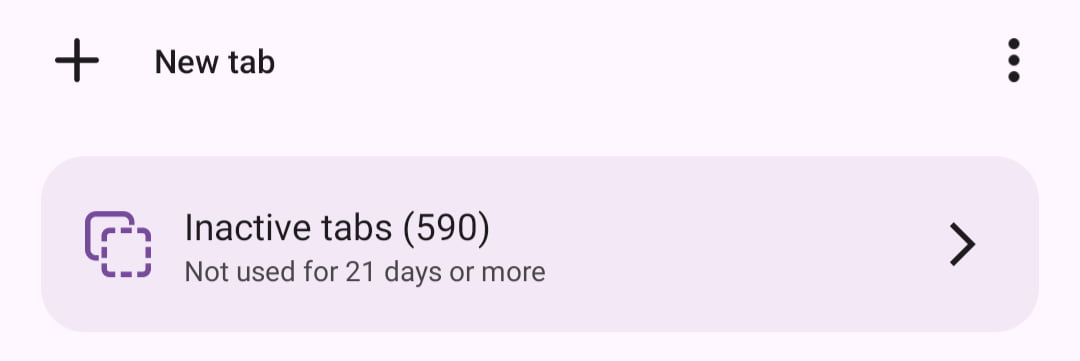 Chrome Inactive Tabs